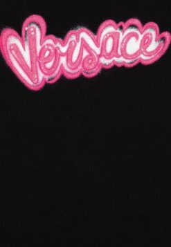 Versace Logo UnisexT-Shirt Con StampaNero/Fuxia Bambini T-shirt & Top 1VE26G02U-Q11 5 Versace Logo UnisexT-Shirt Con StampaNero/Fuxia Bambini T-shirt & Top 1VE26G02U-Q11 -Accessories 7921c4f582f042ca817c4fe2cf8fefb3