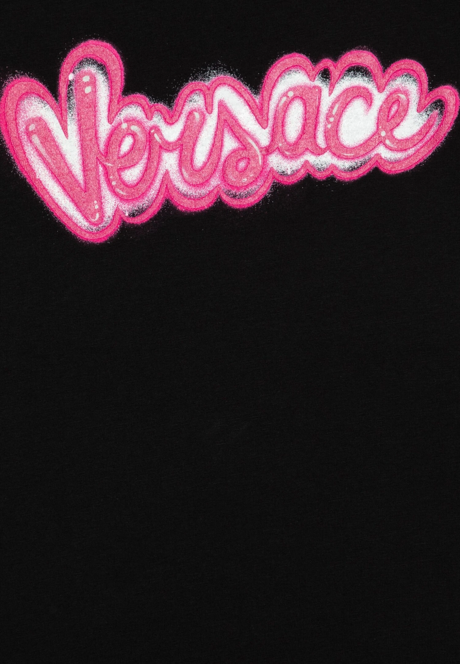 Versace Logo UnisexT-Shirt Con StampaNero/Fuxia Bambini T-shirt & Top 1VE26G02U-Q11 3 Versace Logo UnisexT-Shirt Con StampaNero/Fuxia Bambini T-shirt & Top 1VE26G02U-Q11 - immagine 3