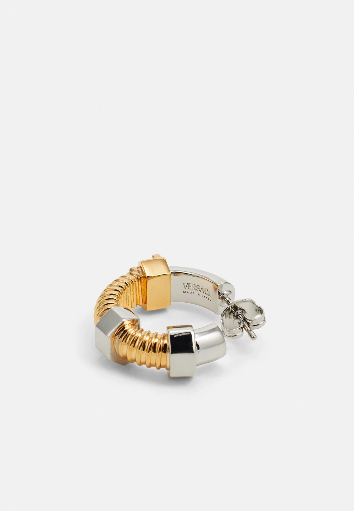 Versace EarringsOrecchiniGold-Coloured/Silver-Coloured Donna Gioielli 1VE51L0AC-F11 2 Versace EarringsOrecchiniGold-Coloured/Silver-Coloured Donna Gioielli 1VE51L0AC-F11 - immagine 2