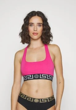 Versace BustinoFuxia/Black/White Donna Intimo 1VE81A00I-J11