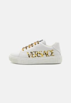 Versace La Greca UnisexSneakers BasseBlack/White/Gold Bambini Sneakers 1VE16D013-Q11