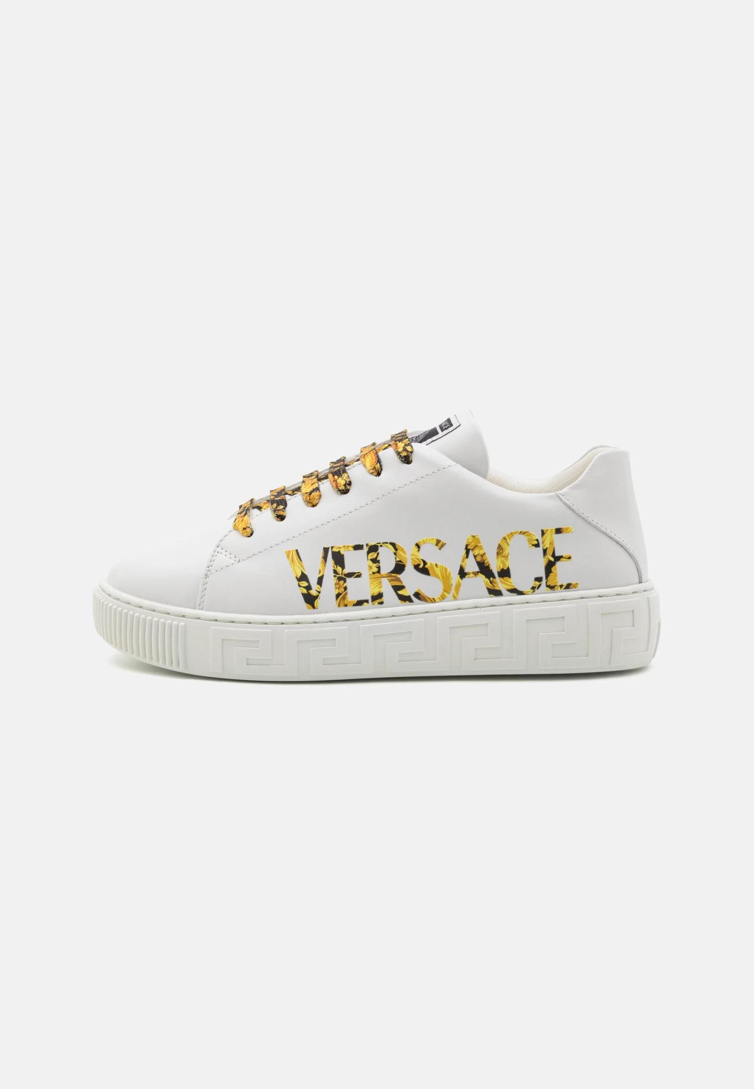Versace La Greca UnisexSneakers BasseBlack/White/Gold Bambini Sneakers 1VE16D013-Q11 1 Versace La Greca UnisexSneakers BasseBlack/White/Gold Bambini Sneakers 1VE16D013-Q11