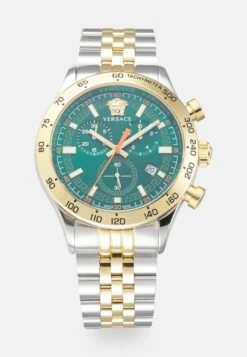 HellenyiumCronografoTwo-Tone/Green Uomo Orologi VEF52M02L-D11
