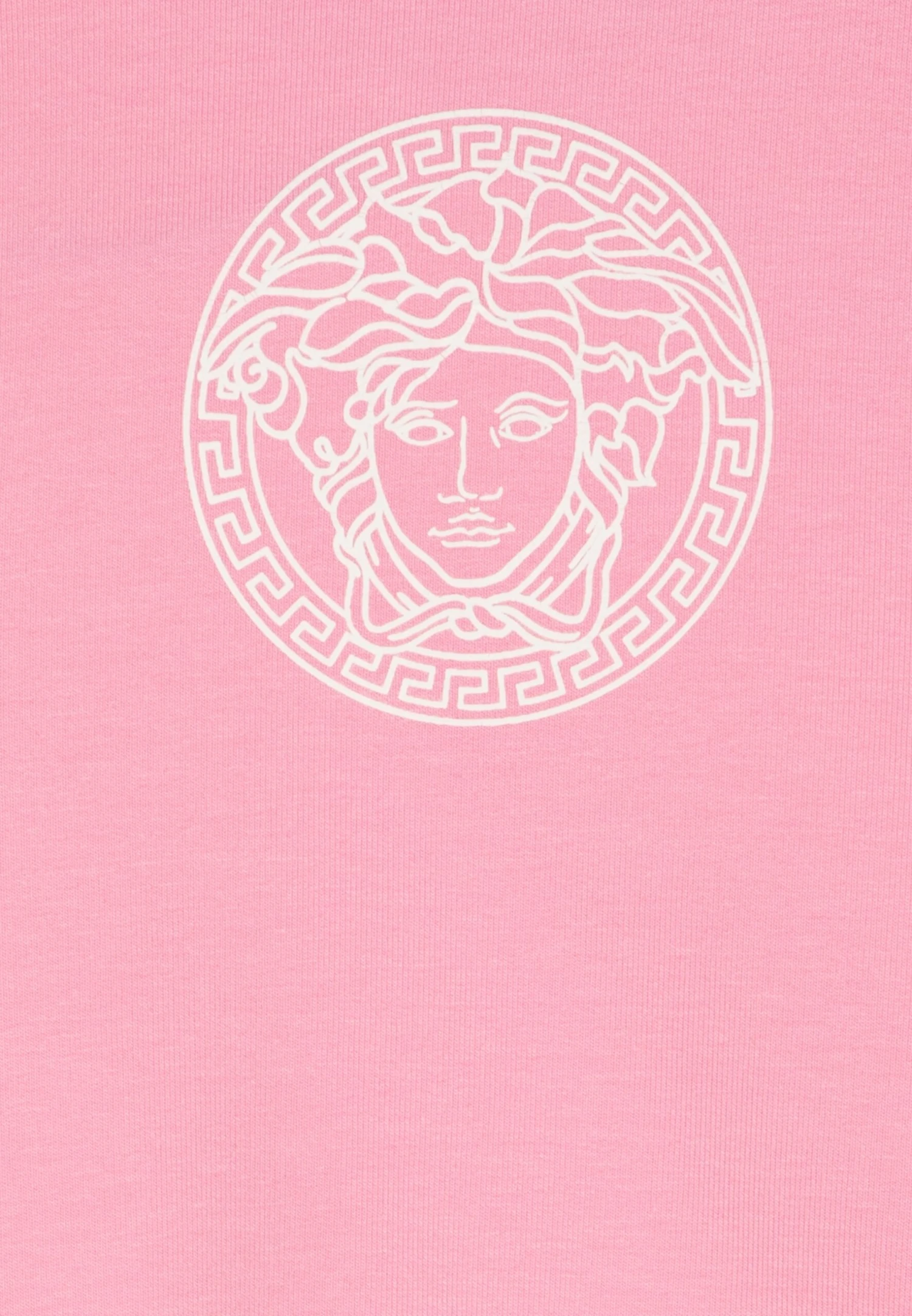 Versace Baby Logo MedusaFelpaBright Pink/Bianco Bambini Pullover & Cardigan 1VE23K00J-J11 3 Versace Baby Logo MedusaFelpaBright Pink/Bianco Bambini Pullover & Cardigan 1VE23K00J-J11 - immagine 3