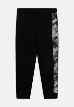 Versace Greca St.Medusa UnisexPantaloni SportiviNero/Bianco Bambini Pantaloni 1VE26B00R-Q11