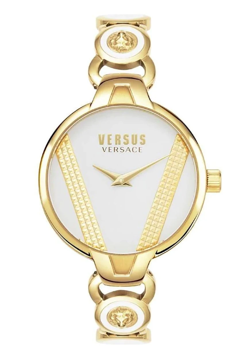 Versus Versace GermainOrologioGold White Donna Orologi VE051M09B-F13 1 Versus Versace GermainOrologioGold White Donna Orologi VE051M09B-F13