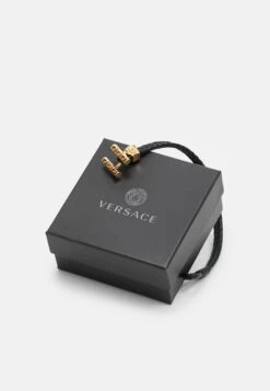 Versace Bracelet UnisexBraccialeBlack/Gold-Coloured Uomo Gioielli 1VE54L062-Q11 -Accessories 8e97cd84e6924fe0a4172cf98aa6c5bc