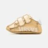 Versace Unisex - Scarpe Neonato - Gold/White