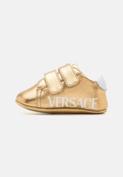 Versace Unisex - Scarpe Neonato - Gold/White