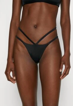 Versace Swim Recycled Vita ModuloBikini Pezzo SottoBlack Donna Moda Mare 1VE81I00W-Q11