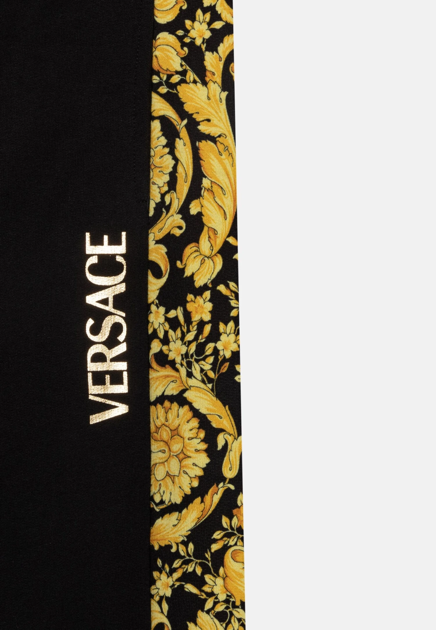 Versace Barocco Kids St. Logo UnisexPantaloni SportiviNero Bambini Pantaloni 1VE26B00T-Q11 3 Versace Barocco Kids St. Logo UnisexPantaloni SportiviNero Bambini Pantaloni 1VE26B00T-Q11 - immagine 3