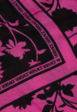 Versace Shawl Art Bamos Floral FoulardBlack/Waterlily Donna Sciarpe 1VE51G02M-Q11 -Accessories 9a3354e1ef17461bbad3447015af2423