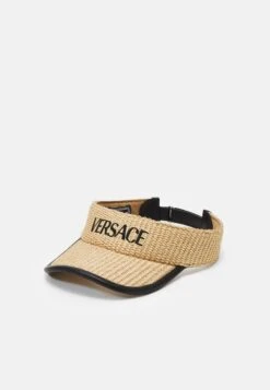 Versace CappellinoEcru+Black/ Donna Cappelli E Foulard 1VE51B01E-B11