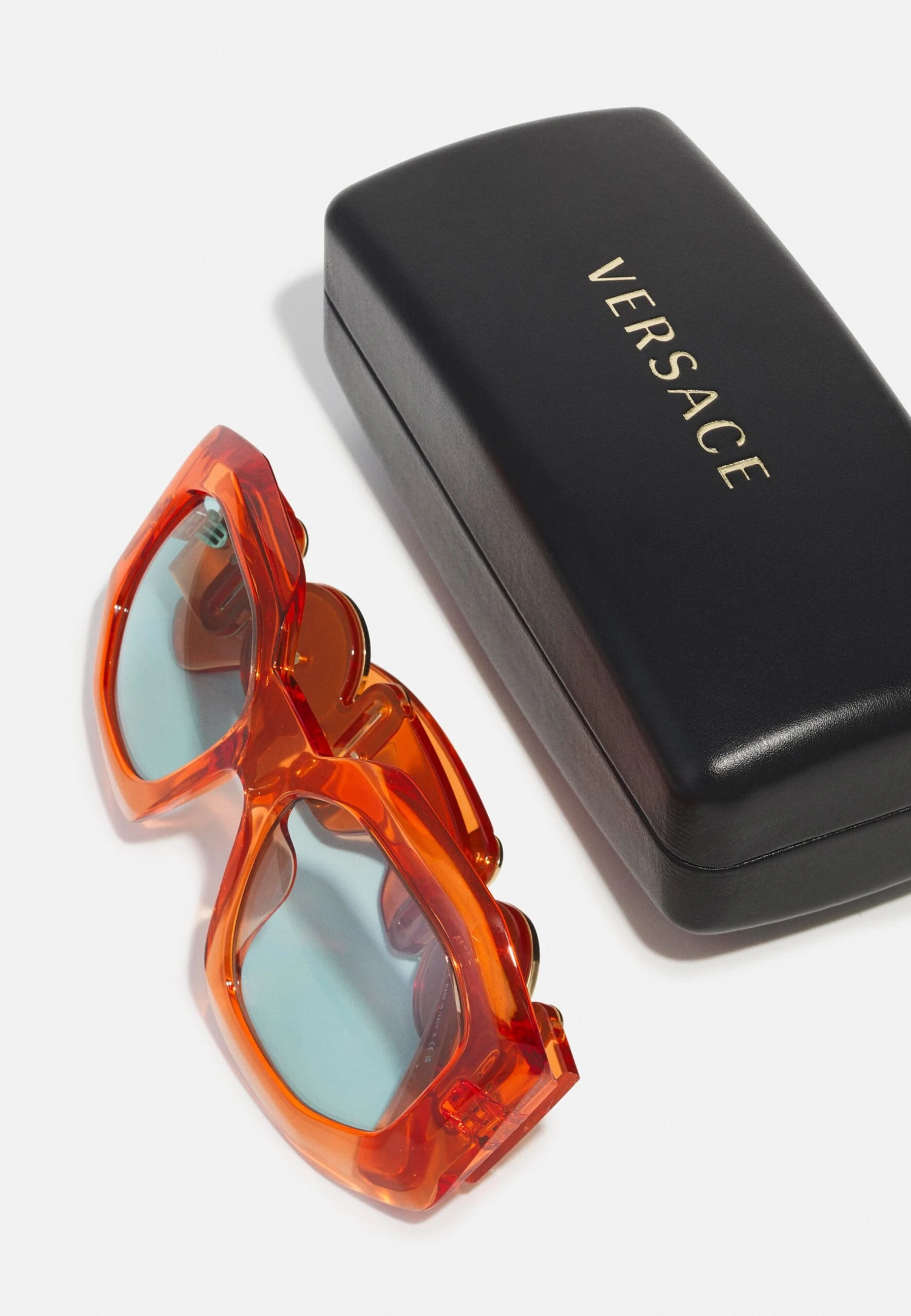 Versace Medusa BiggieOcchiali Da SoleTransparent Orange Donna Occhiali Da Sole 1VE51K02X-H11 4 Versace Medusa BiggieOcchiali Da SoleTransparent Orange Donna Occhiali Da Sole 1VE51K02X-H11 - immagine 4