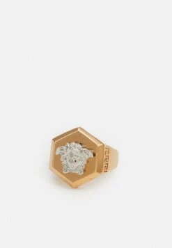 Versace UnisexAnelloGold-Coloured/Silver-Coloured Uomo Gioielli 1VE54L06E-F11