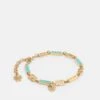 Versace Bracelet Unisex - Bracciale - Gold/Turquoise