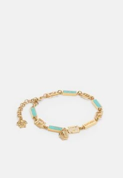 Versace Bracelet Unisex - Bracciale - Gold/Turquoise