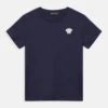 Versace Medusa UnisexT-Shirt BasicNavy/Bianco Bambini T-shirt & Top 1VE26G024-K12