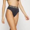 Versace Highwaist BottomBikini Pezzo SottoNero Donna Moda Mare 1VE81I006-Q11