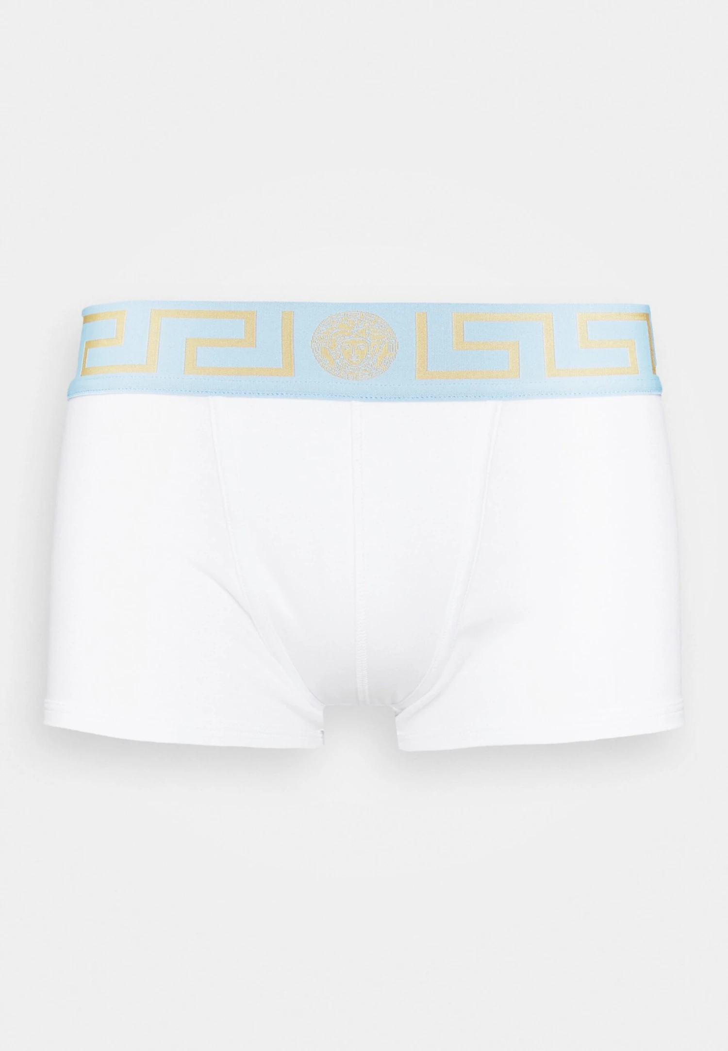 Versace Low Rise Trunk Topeka BistretchCulotteWhite/Summer Sky Blue Uomo Intimo 1VE82O00T-A12 3 Versace Low Rise Trunk Topeka BistretchCulotteWhite/Summer Sky Blue Uomo Intimo 1VE82O00T-A12 - immagine 3