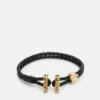 Versace Bracelet UnisexBraccialeBlack/Gold-Coloured Uomo Gioielli 1VE54L062-Q11
