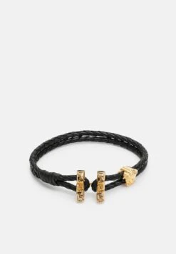 Versace Bracelet UnisexBraccialeBlack/Gold-Coloured Uomo Gioielli 1VE54L062-Q11