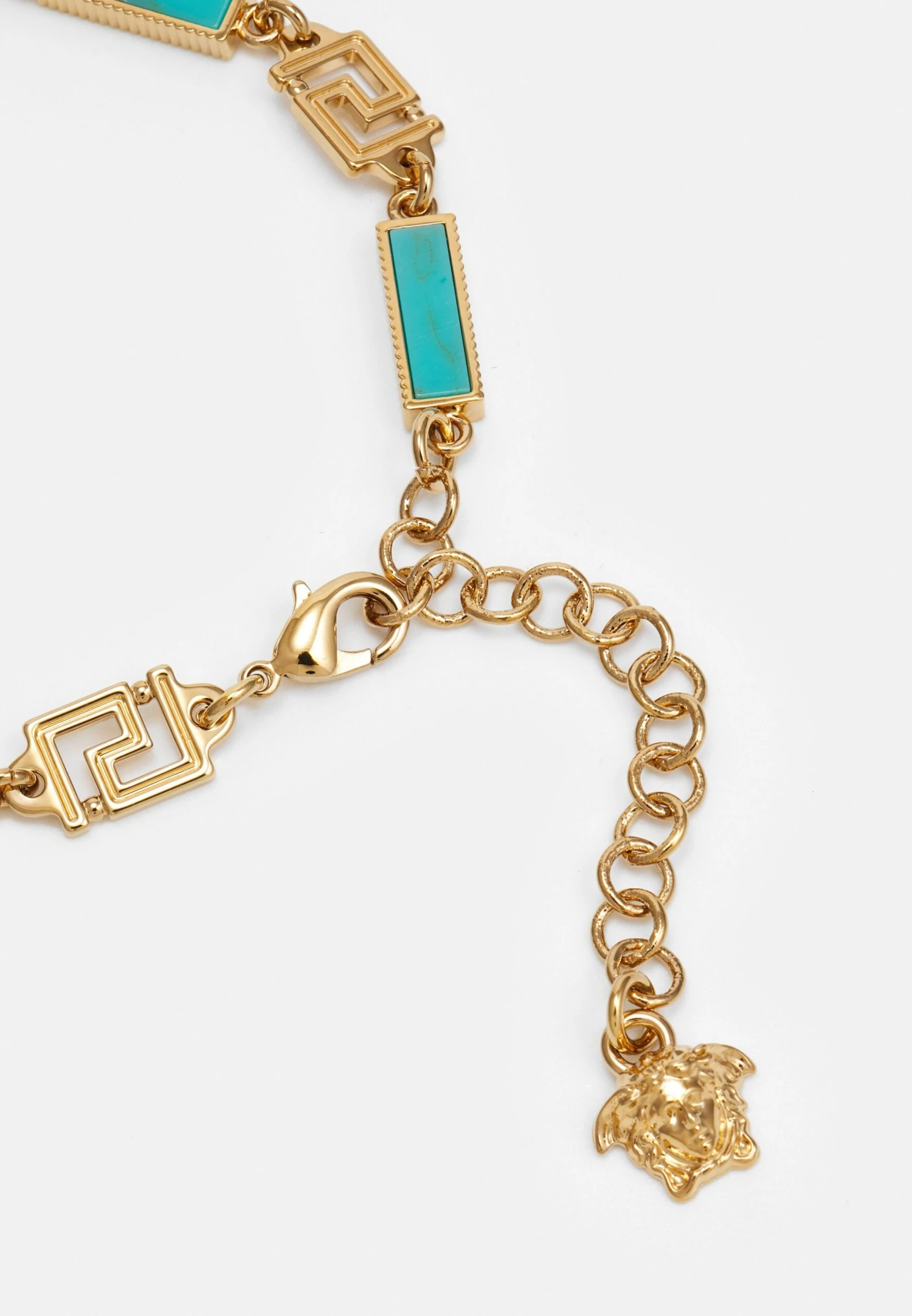 Versace Bracelet Unisex - Bracciale - Gold/Turquoise 2 Versace Bracelet Unisex - Bracciale - Gold/Turquoise - immagine 2