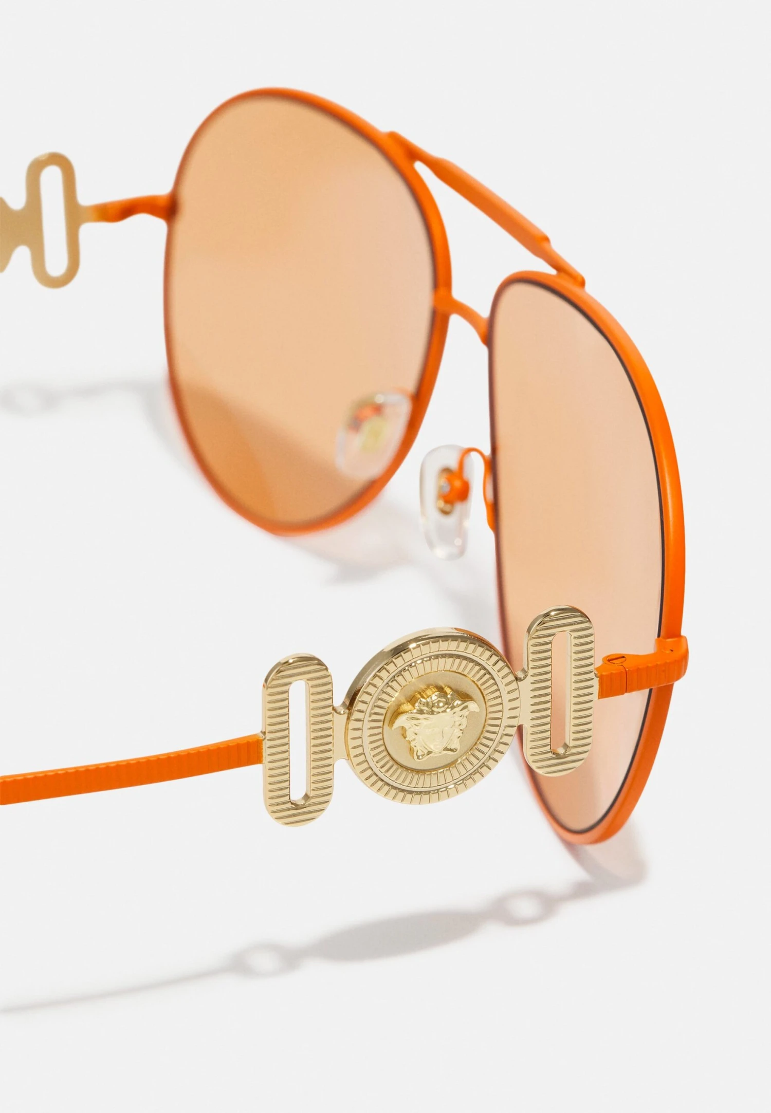 Versace UnisexOcchiali Da SoleMatte Orange Donna Occhiali Da Sole 1VE54K028-H11 3 Versace UnisexOcchiali Da SoleMatte Orange Donna Occhiali Da Sole 1VE54K028-H11 - immagine 3