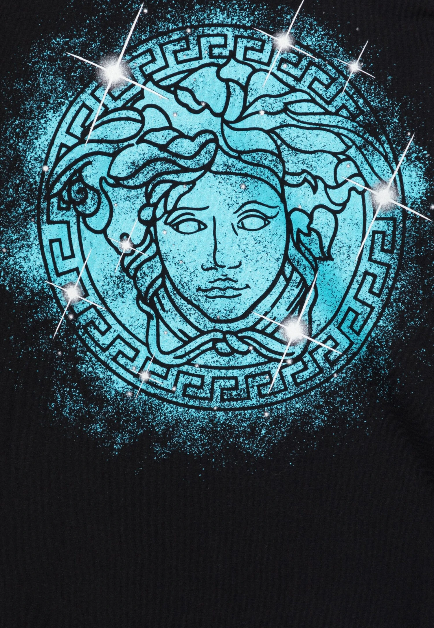 Versace Stampa Medusa UnisexMaglietta A Manica LungaNero/Azzurro Bambini T-shirt & Top 1VE26G02Z-Q12 3 Versace Stampa Medusa UnisexMaglietta A Manica LungaNero/Azzurro Bambini T-shirt & Top 1VE26G02Z-Q12 - immagine 3