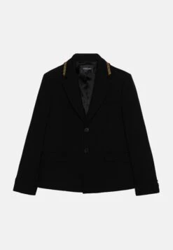 Versace Formal Jacket CadyGiacca EleganteNero/Oro Bambini Completi & Blazer 1VE24L001-Q11