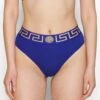 Versace BrazilianSlipBlue Donna Intimo 1VE81R005-K11