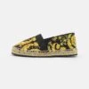 Versace Unisex - Espadrillas - Black/Gold