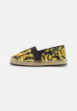 Versace Unisex - Espadrillas - Black/Gold