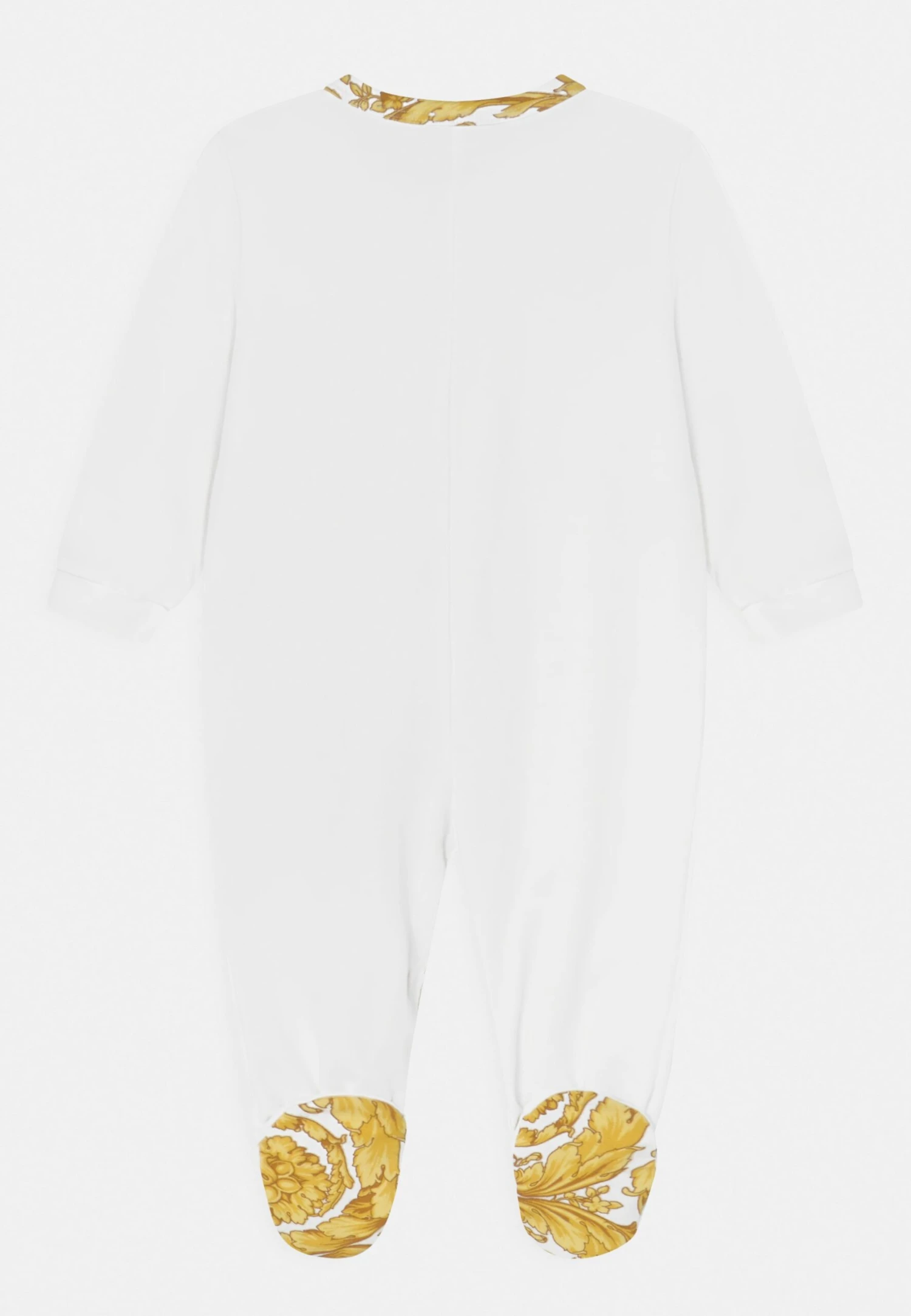 Versace Barocco Kids Logo UnisexTutinaBianco/Oro Bambini Intimo E Per La Notte 1VE86B00C-A11 2 Versace Barocco Kids Logo UnisexTutinaBianco/Oro Bambini Intimo E Per La Notte 1VE86B00C-A11 - immagine 2