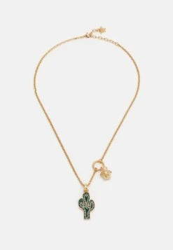 Versace Necklace UnisexCollanaGold-Coloured/Green Uomo Gioielli 1VE54L067-F11