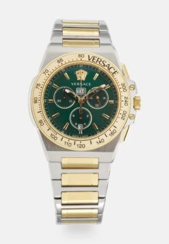 Greca Extreme ChronoCronografoTwo-Tone/Green Uomo Orologi VEF52M04E-D11