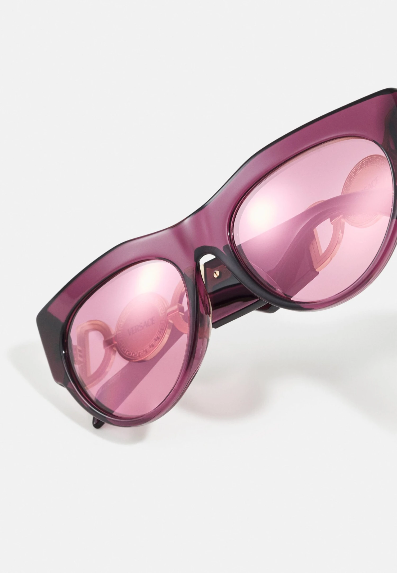 Versace Occhiali Da SoleTransparent Marc Donna Occhiali Da Sole 1VE51K03A-A11 5 Versace Occhiali Da SoleTransparent Marc Donna Occhiali Da Sole 1VE51K03A-A11 - immagine 5