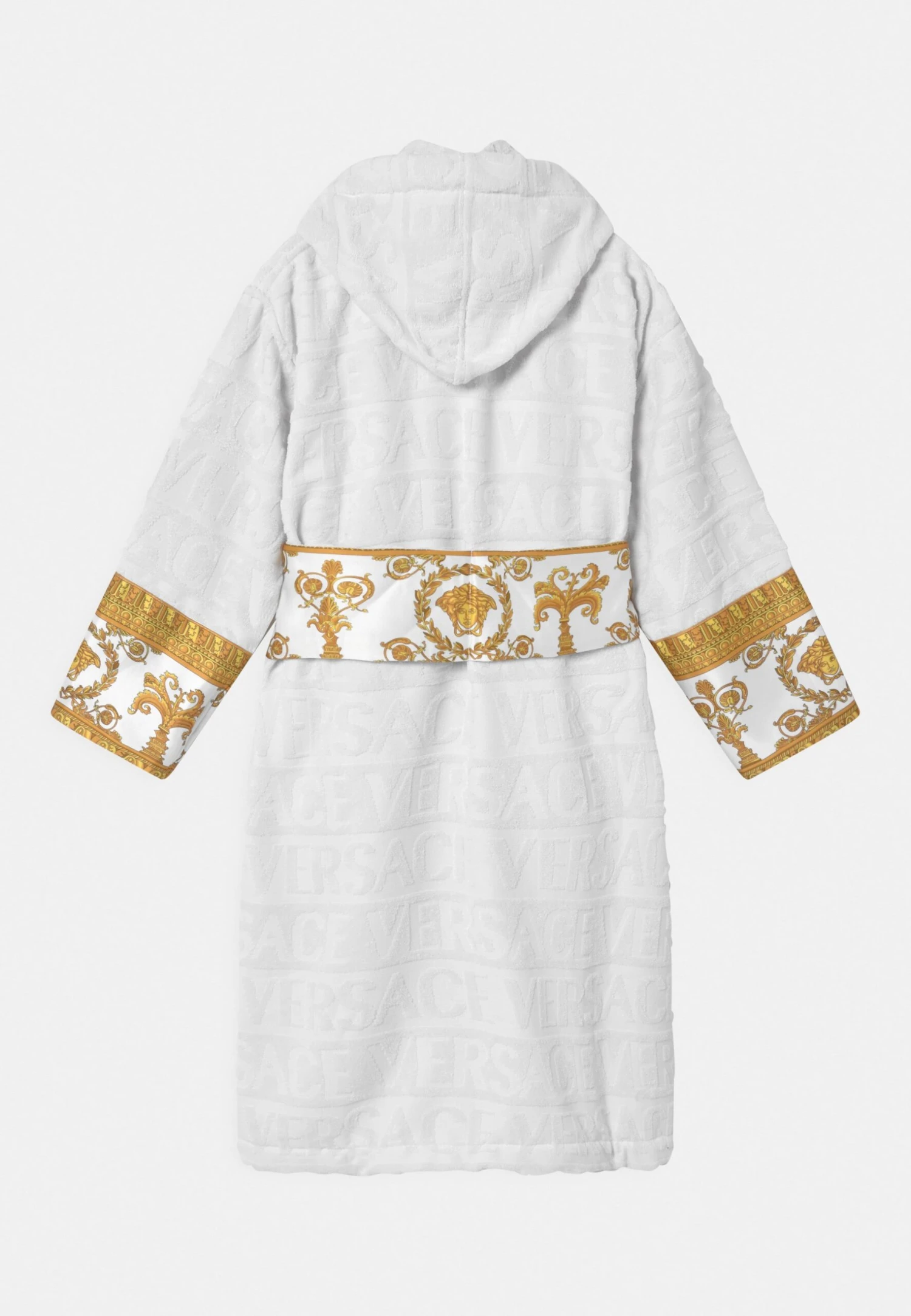 Versace Bath Robe Young AccappatoioWhite/Gold Bambini Intimo E Per La Notte 1VE86B000-A11 2 Versace Bath Robe Young AccappatoioWhite/Gold Bambini Intimo E Per La Notte 1VE86B000-A11 - immagine 2