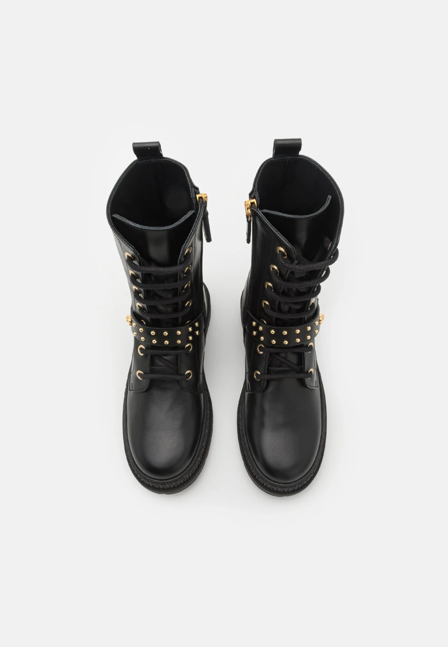 Versace Stivali Texani / BikerBlack/Gold Bambini Stivali 1VE13I00G-Q11 4 Versace Stivali Texani / BikerBlack/Gold Bambini Stivali 1VE13I00G-Q11 - immagine 4