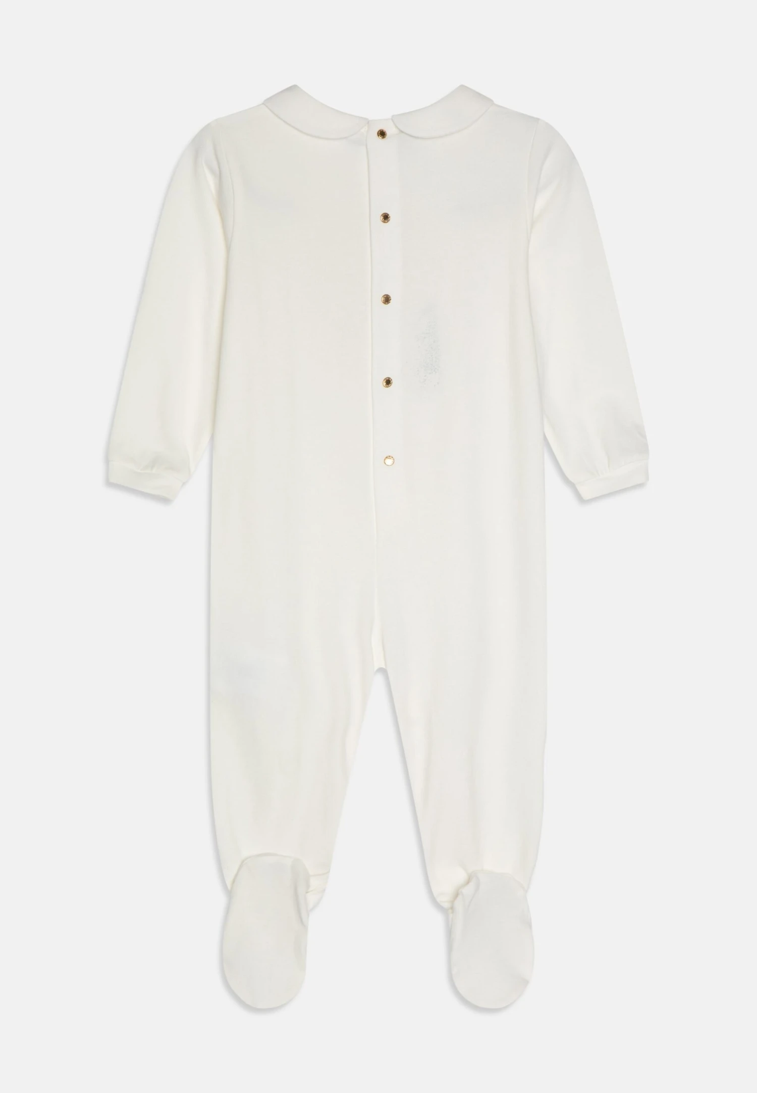 Versace Bodysuit With Feet Medusa Logo UnisexTutinaBianco/Oro Bambini Regali Per La Nascita 1VE86B00H-A11 2 Versace Bodysuit With Feet Medusa Logo UnisexTutinaBianco/Oro Bambini Regali Per La Nascita 1VE86B00H-A11 - immagine 2