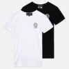 Versace Topeka Unisex 2 Pack T-Shirt BasicNero/Bianco Bambini T-shirt & Top 1VE24G00J-A12