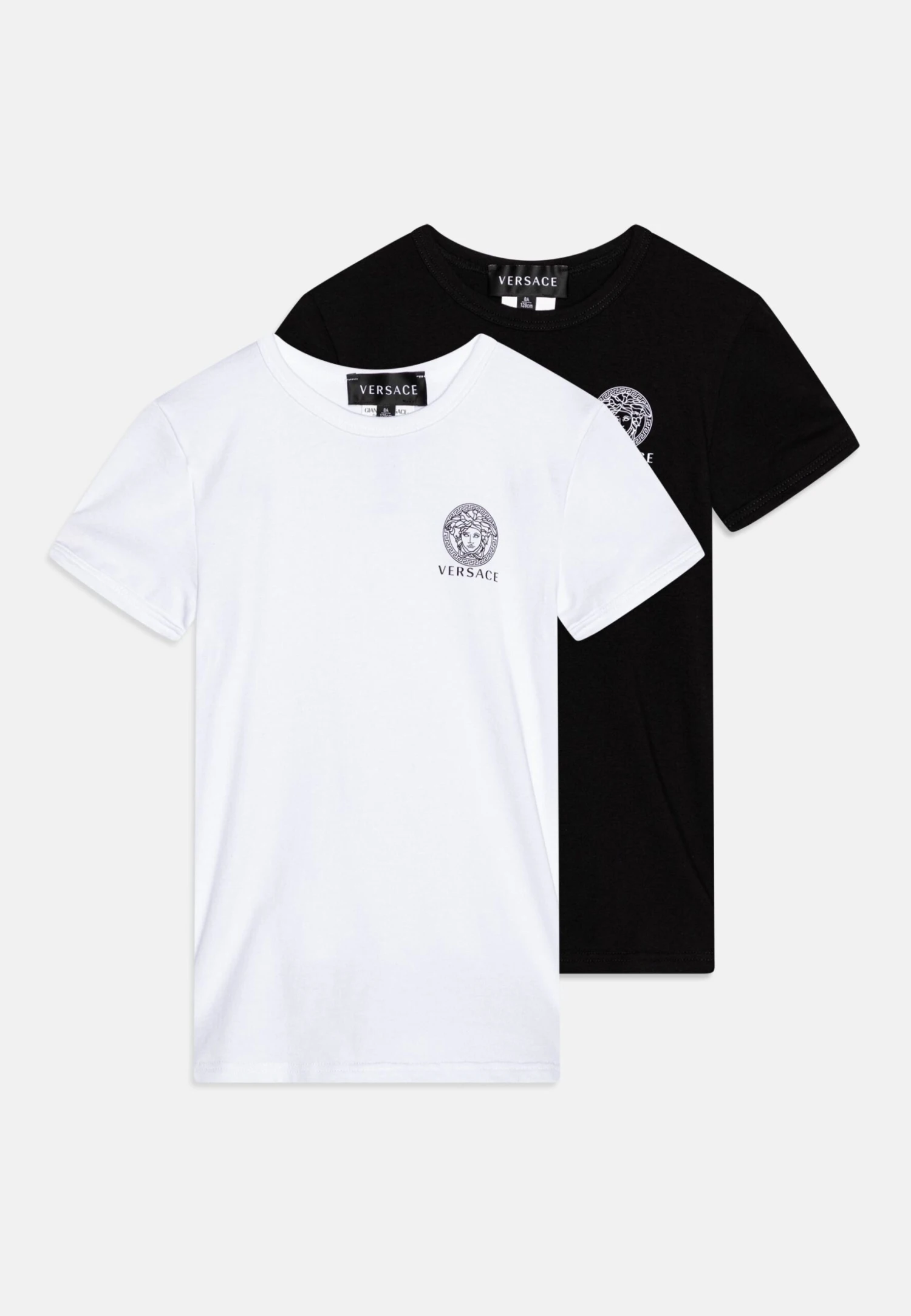 Versace Topeka Unisex 2 Pack T-Shirt BasicNero/Bianco Bambini T-shirt & Top 1VE24G00J-A12 1 Versace Topeka Unisex 2 Pack T-Shirt BasicNero/Bianco Bambini T-shirt & Top 1VE24G00J-A12