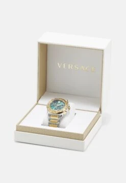 Greca Extreme ChronoCronografoTwo-Tone/Green Uomo Orologi VEF52M04E-D11 -Accessories daaf34e012a64b8db33694f3694546f1