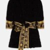 Versace Bath Robe Young AccappatoioNero Bambini Intimo E Per La Notte 1VE86B000-Q11