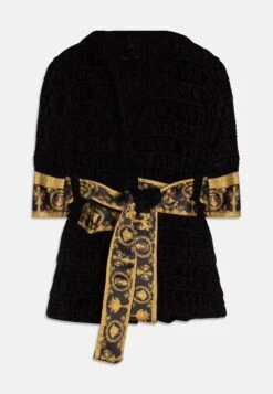 Versace Bath Robe Young AccappatoioNero Bambini Intimo E Per La Notte 1VE86B000-Q11
