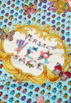 Versace Foulard La Vacanza /Ladybugprint Bio FoulardPink/Light Blue Donna Sciarpe 1VE51G02K-T11 7 Versace Foulard La Vacanza /Ladybugprint Bio FoulardPink/Light Blue Donna Sciarpe 1VE51G02K-T11 -Accessories dd56128ce9d040f29fb7abb7ac583e0d