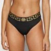 Versace BottomBikini Pezzo SottoBlack Donna Moda Mare 1VE81I00T-Q11