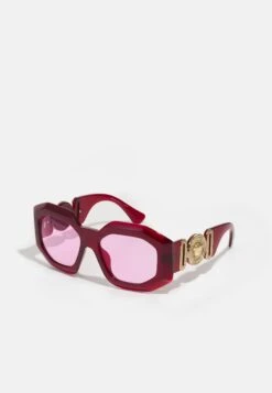 Versace Medusa BiggieOcchiali Da SoleTransparent Red Donna Occhiali Da Sole 1VE51K02X-G11