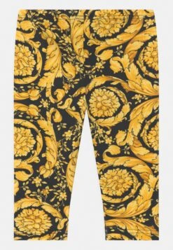 Versace Barocco KidsLeggingsNero/Oro Bambini Pantaloni 1VE23B009-F11 -Accessories e5b1916b72e747bc8a164332910685a1