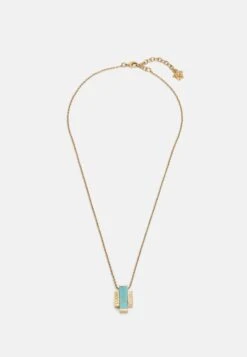 Versace Necklace UnisexCollanaGold-Coloured/Turquoise Uomo Gioielli 1VE54L06A-K11